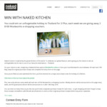 Win a Thailand Holiday from Life Health Foods  (Purchase Naked Kitchen from Woolworths)