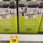 [NSW] Squeaky Gate All Rounder Australian Extra Virgin Olive Oil 3L $20 @ Coles World Square Sydney