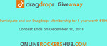 Win Dragdropr Membership for 1 Year Worth $190