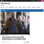 Win 1 of 360 Double Passes to The Film 'Robin Hood' from News Corp [NSW]