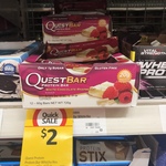 [SA] Quest Protein Bar White Chocolate Raspberry $2 (Best before 05/12/18) @ Coles Northpark