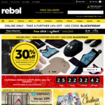 10% off Sitewide Online Only (Excludes Technology) @ rebel