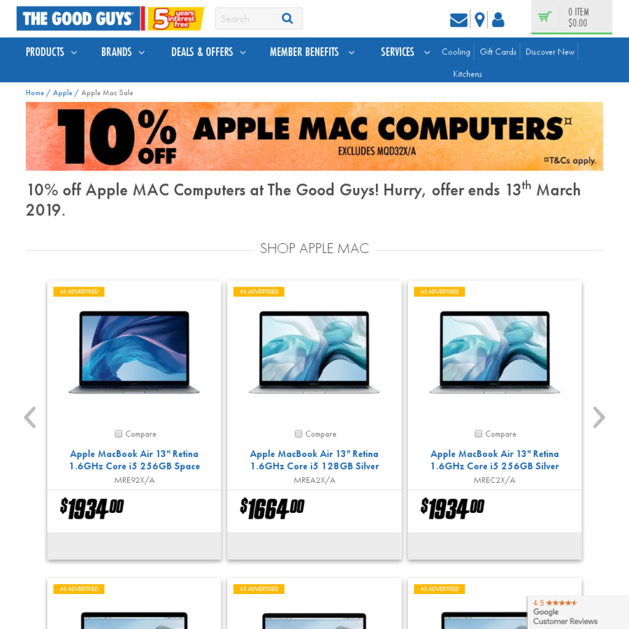 10 Off Apple Mac Computer The Good Guys And Officeworks Ozbargain