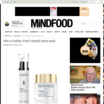 Win a Sothys Paris Hydra3 Prize Pack Worth $190 from MiNDFOOD