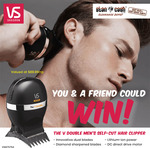 Win 1 of 2 VS Sassoon The V Double Self-Cut Hair Clippers Worth $89.95 from Stan Cash