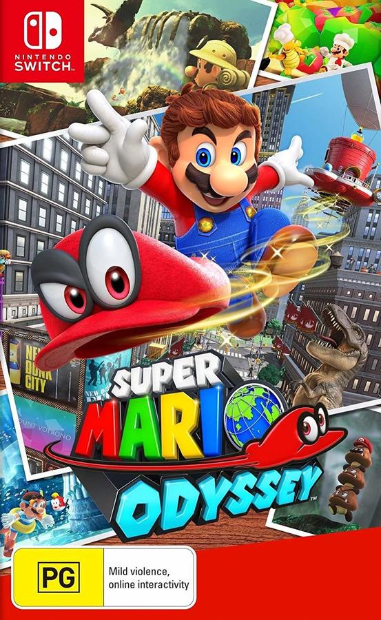 Amazon Prime Switch Super Mario Odyssey 4650 Mario