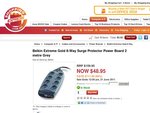 $48.95 - Belkin Extreme Gold 8 Way Surge Power Board
