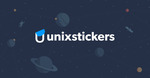 UnixStickers - Pro Pack (10 Stickers) / Sample Pack $1 AUD + Free Shipping @ Sticker Mule