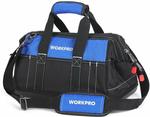 Workpro 40 CM 16-Inch Wide Mouth Tool Bag $24.99 + Delivery (Free with Prime/ $39 Spend) @ Greatstar Tools Amazon AU