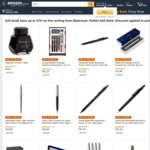 [Amazon Prime] Parker and Waterman Pens: Steel Jotter $10.69, Waterman Graduate Fountain $14.95, Jotter 4pk $14.57 @ Amazon AU