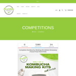 Win 1 of 5 Complete Kombucha Kits Worth $145 Each from Nourishme Organics