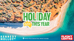 Win 1 of 10 $1,000 Flight Centre Gift Cards from Southern Cross Austereo