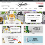 15% off Sitewide (3 Free Samples + Free Shipping on Orders over $35) @ Kiehl's