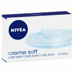 ½ Price Nivea Creme Soft Soap Bar (2 Pack) $1.74 Instore Only @ Priceline
