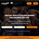 [VIC] Re-Opening Special: 20% off VR Escape Room Adventure @ Enter Mission, Melbourne