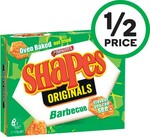 1/2 Price: Arnott's Shapes 160g-190g $1.60 @ Woolworths / Amazon AU ($0 Delivery with Prime)