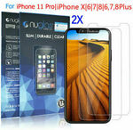 2x Genuine Nuglas Tempered Screen Protectors for iPhone 11 / 11 Pro / X / 8 $1.99 | Plus / Max $2.99 Shipped @ oz_accessory eBay