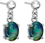 925 Sterling Silver Triplet Opal Drop Earrings $69 (Save $90) + $10 Delivery (Free over $100 Spend) @ Wellington Jeweller