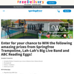 Win a Springfree/ABC Reading Eggs/Lah Lah Prize Package Worth $3,487.90 from Springfree