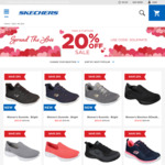 Take A Further 20% off Sale Items + $10 Delivery ($0 with $110 Spend) @ Skechers