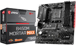 MSI B450M Mortar Max Motherboard $109 (Was $145) + Delivery @ PC Case Gear