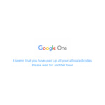 Free - 3 Months Subscription to Google One @ G-One QR Code