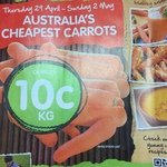 [WA] Carrots $0.10/kg @ Spudshed