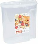 Decor Tellfresh Juice/Water 2L Jug $5, Cereal Container 5L $5.50 + Delivery ($0 with Prime/$39 Spend) @ Amazon AU / Big W (C&C)