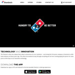 50% off Premium, Super Premium & Traditional Pizzas @ Domino's Pizza via App