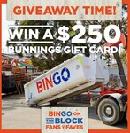 Win a $250 Bunnings Gift Card from BINGO INDUSTRIES