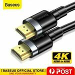 30% off Baseus Premium HDMI Cable HDMI V2.0 Cables (E.g. 2m Cable $6.29) Delivered @ baseus_official_au eBay Store