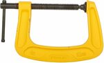 Stanley C-Clamp MaxSteel, Black/Yellow 100mm (4inch) $5.95 + Delivery ($0 with Prime/ $39 Spend) @ Amazon AU