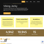 30% off Viking (Geronimo) Beef-Jerky 200g Bags $19.60 Delivered @ Viking Jerky