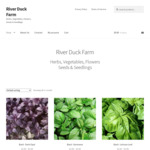 25% off New Fresh Stock Herb Seeds from $0.75 Pack + $1.50 Postage @ River Duck Farm
