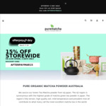 15% off Sitewide Sale with $100 Spend & Free Shipping (with $50 Order) @ Purematcha