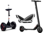 13% off Electric Scooters (InMotion S1 Dual Suspension $999.63, Segway Ninebot C20 $390.63) + Free Delivery @ Mobileciti