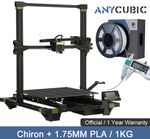 35% off ANYCUBIC Chiron 3D Printer 400x400x450mm $350.10 ($342.32 with eBay Plus) Delivered @ anycubic eBay