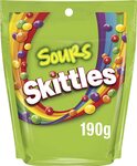 [Back Order] Skittles Sours Bag 190g $2.25 ($2.03 S&S) + Delivery ($0 with Prime/ $39 Spend) @ Amazon AU