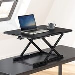 Zinus Standing Adjustable Desk Sit Stand Computer Desk Converter $97.30 Delivered @ Amazon AU