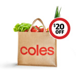 Spend $200 and Save $20 @ Coles (Online Only)