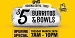 [QLD] $5 Burritos & Bowls @ Guzman Y Gomez (Robina)
