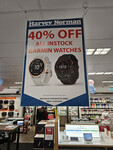 [VIC] 40% Off All in-Stock Garmin Wearables, In Store only @ Harvey Norman (Maribyrnong)