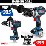 Bosch 18V Brushless 13mm Hammer Drill (Tool Only) GSB 18V-85 C 0615990J9S $199 (RRP $395) Delivered @ South East Clearance
