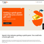 Win 1 of 5 $1,000 Gift Cards from Australian Unity [Excludes ACT]
