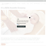 Win 1 of 501 1.0 TOG Newborn Cocoon Swaddle Bags Worth $49.95 from ergoPouch