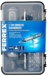 Ferrex 3.6V Li-Ion Screwdriver Set $24.99, Xfinity 20V 6pc Tool Set $249, Xfinity 20V Brushless Drill $79.99 @ ALDI