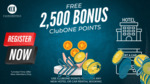 Free 1-Year Gold Rewards Membership + 2,500 Bonus Points @ Club 1 Hotels 
