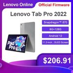 Lenovo Xiaoxin Pad Pro 2022 (11.2" 2.5K OLED, 8GB/128GB, Widevine L1) US$220.86 (~A$349.94) Shipped @ Lenovo Online AliExpress