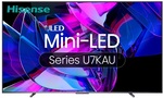 Hisense 100U7KAU 100″ U7KAU Series ULED MINI-LED Smart 4K TV $4390 + Delivery ($0 C&C) @ Video Pro