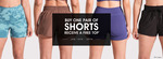 Women's Activewear Buy One (Shorts) Get One (Sports Bra, T-Shirt or Tank Top) Free + Shipping ($0 with $60 Order) @ Verbe